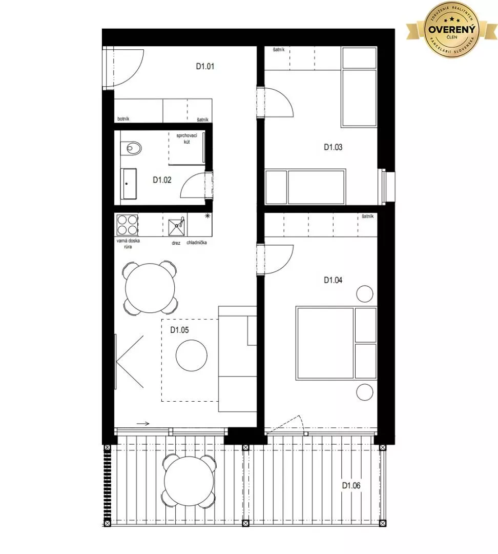 3 izbový byt na predaj 57m2, Hlboká, Bojnice, 178732_7