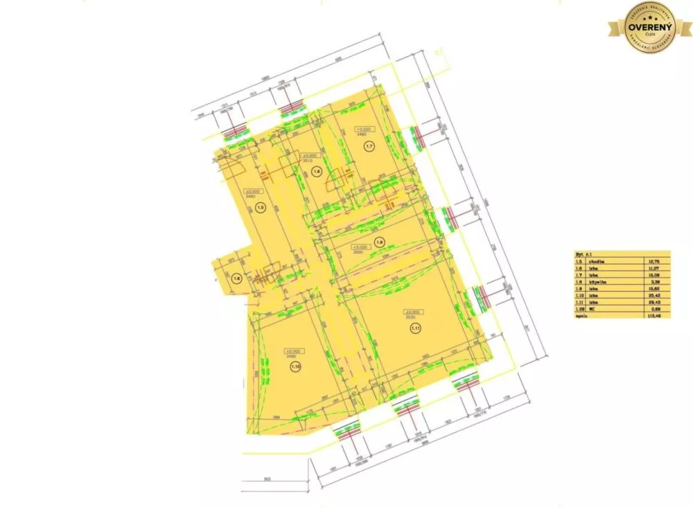 Kancelárie, admin. priestory na prenájom 113m2, Konventná, Bratislava - Staré Mesto, 179072_13