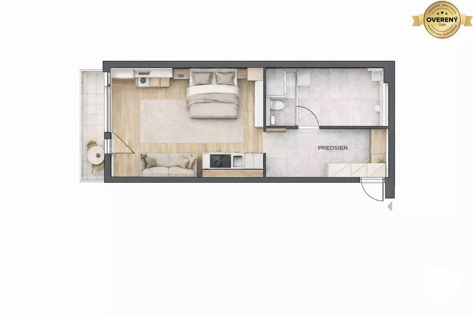 Garsonka na predaj 30m2, Bratislava - Devínska Nová Ves, 179182_1