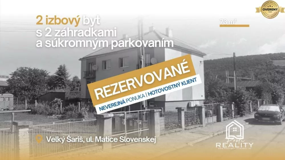 2 izbový byt na predaj 57m2, Matice slovenskej, Veľký Šariš, 179314_0