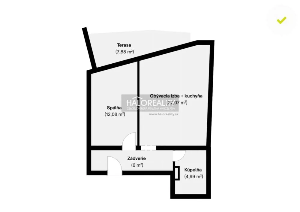 2 izbový byt na prenájom 45m2, Dunajská Streda, 179371_3