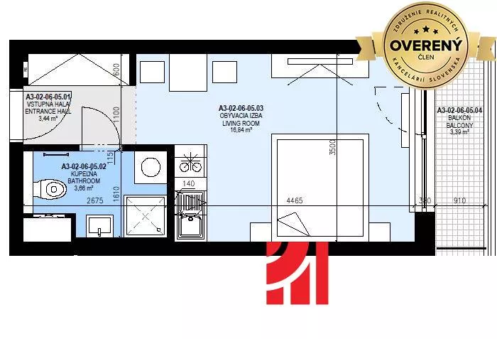 1 izbový byt na predaj 27m2, Zuzany Chalupovej, Bratislava - Petržalka, 179379_8