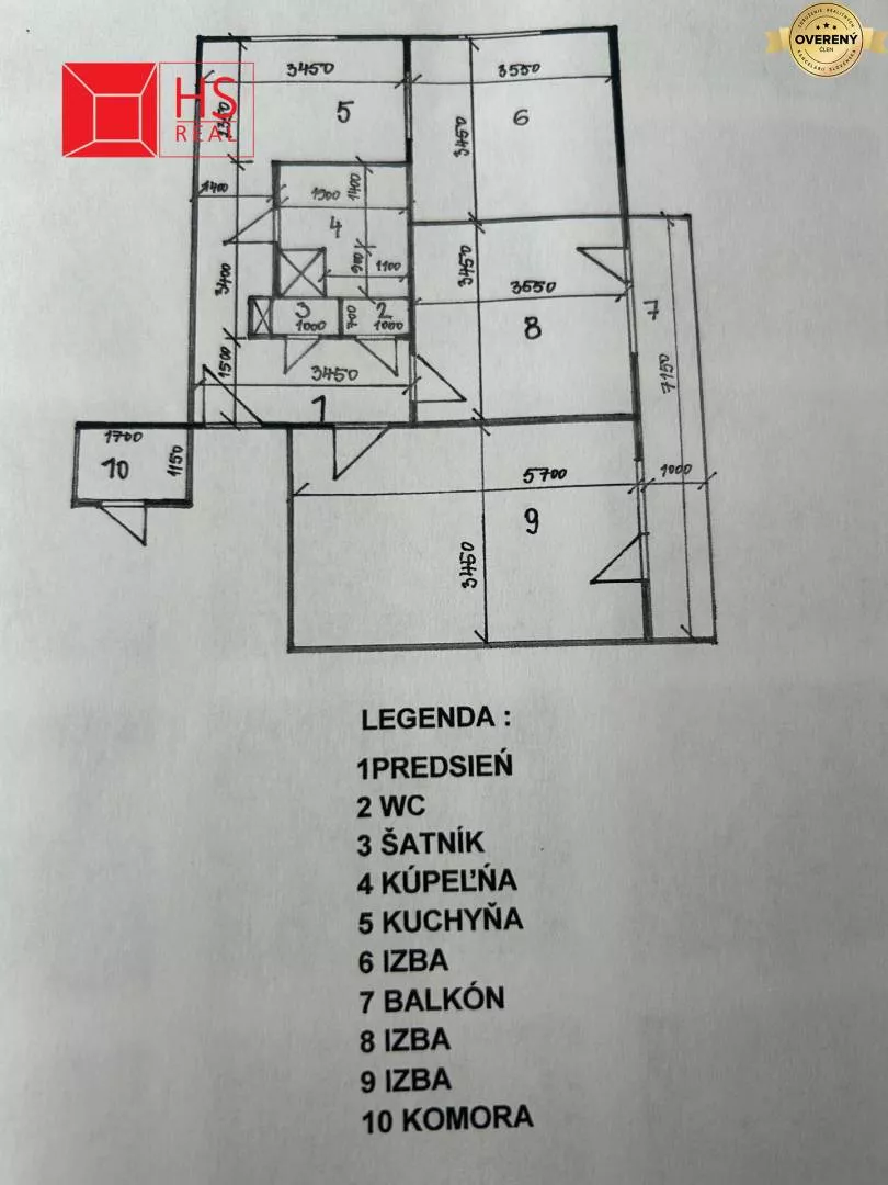 3 izbový byt na predaj 71m2, Nábrežná, Nové Zámky, 179594_11