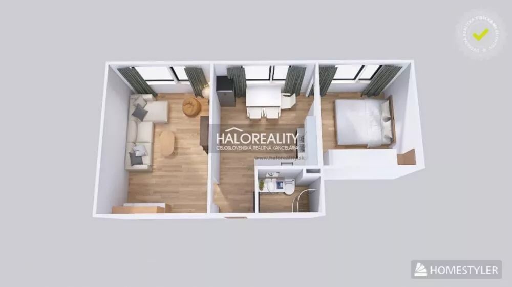 2 izbový byt na prenájom 46m2, Nováky, 179721_4