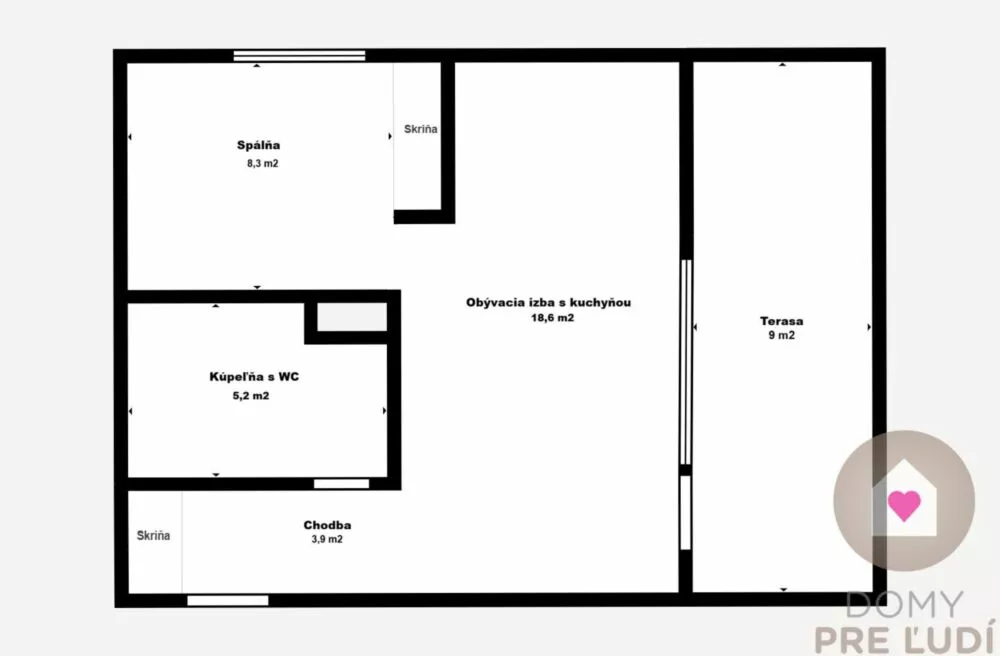 1 izbový byt na predaj 45m2, Koceľova, Slovenský Grob, 180640_8