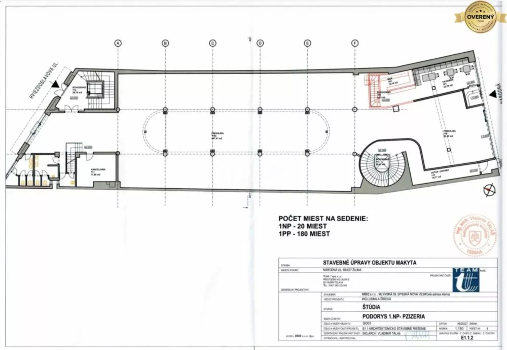 Reštauračné priestory na prenájom 770m2, Národná, Žilina, 180921_4
