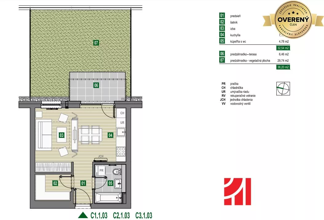 1 izbový byt na predaj 33m2, Limbašská cesta, Pezinok, 181339_0