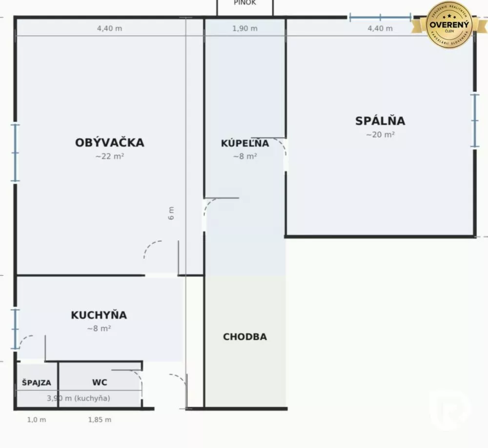 2 izbový byt na predaj 79m2, Olbrachtova, Bratislava - Nové Mesto, 181483_0