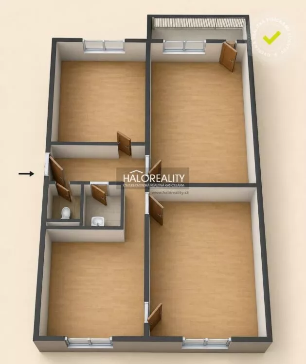 3 izbový byt na predaj 65m2, Košice - Západ, 181355_15