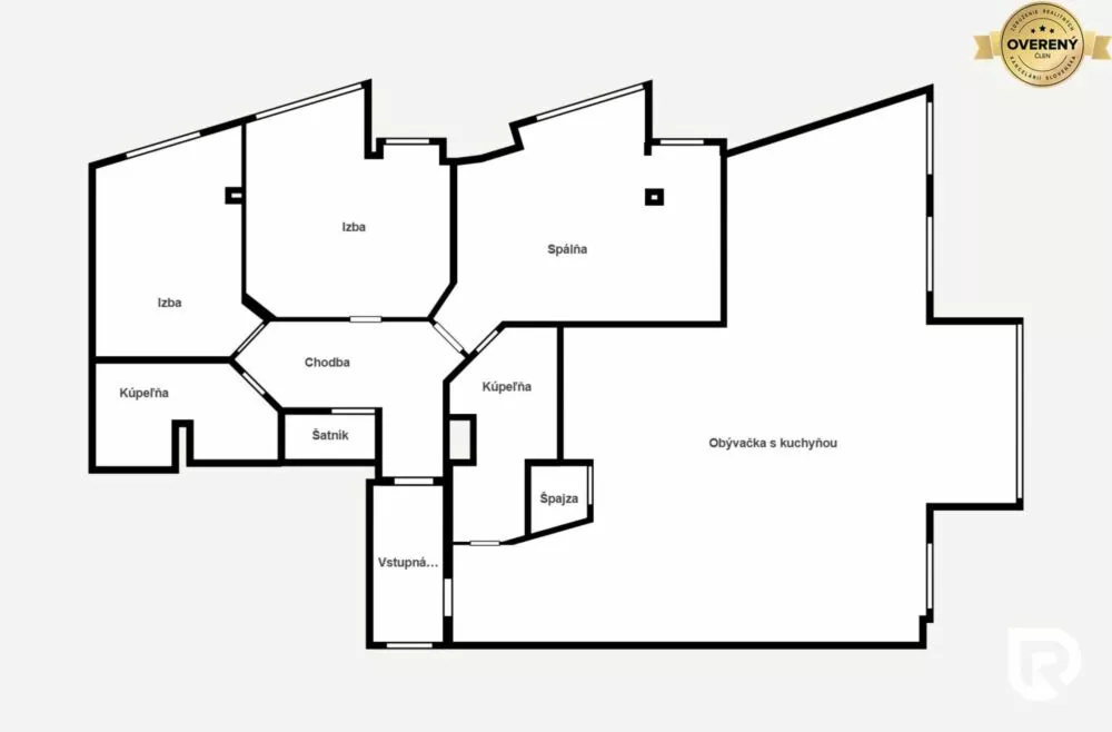 4 izbový byt na predaj 175m2, Čapkova, Bratislava - Staré Mesto, 182145_14