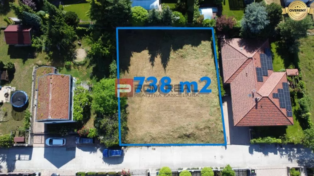 Pozemok pre rod. domy na predaj 738m2, Révová, Stupava, 182449_1