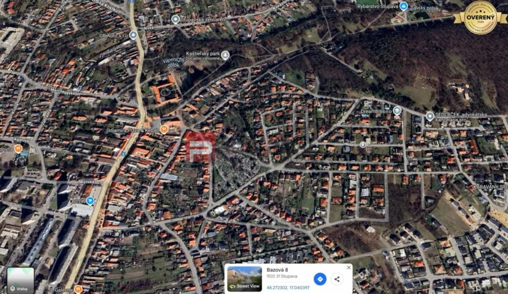 Pozemok pre rod. domy na predaj 549m2, Bazová, Stupava, 182573_1