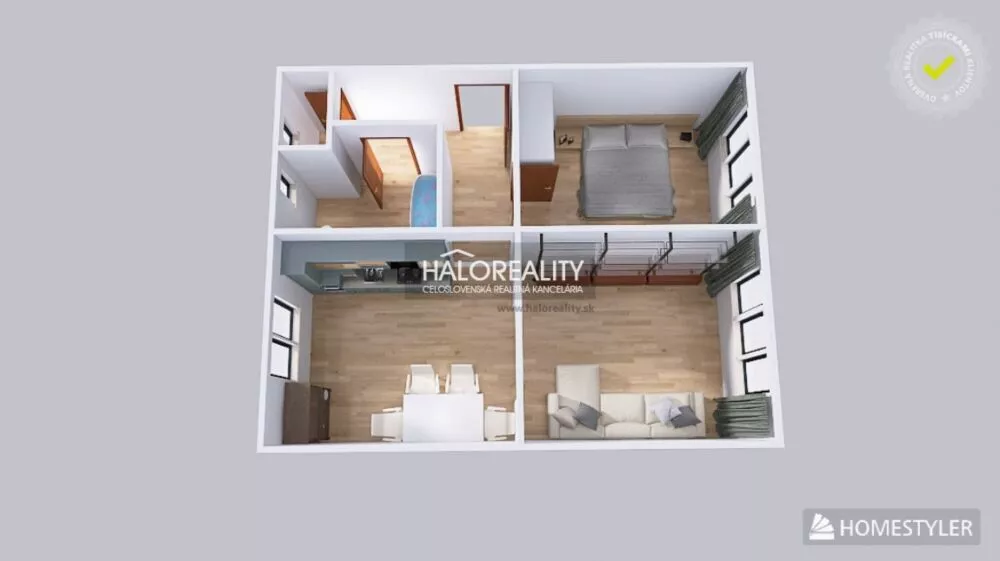2 izbový byt na predaj 60m2, Nováky, 182948_16