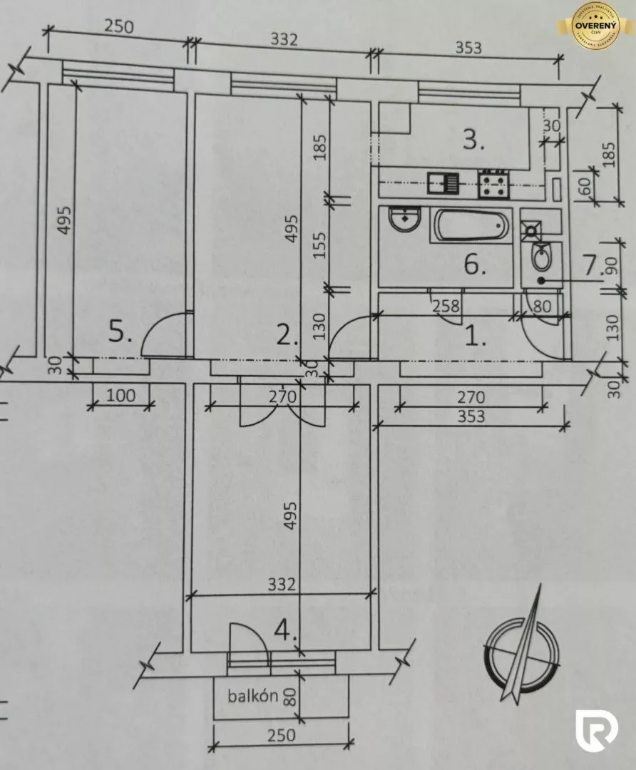 3 izbový byt na predaj 63m2, Vladimíra Roya, Trenčín, 184563_14