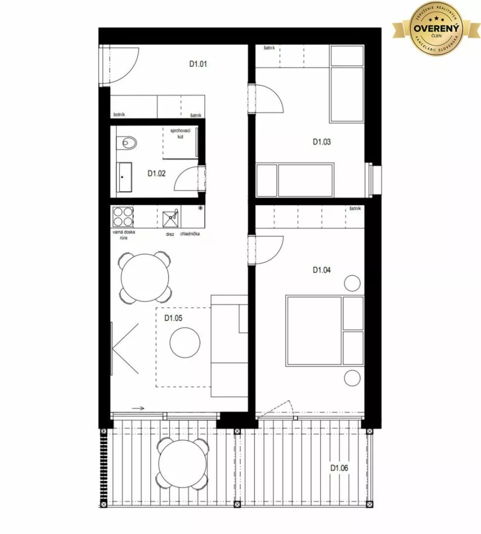 3 izbový byt na predaj 57m2, Hlboká, Bojnice, 184594_7