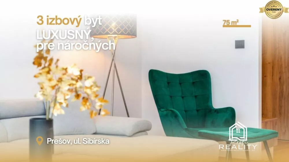 3 izbový byt na prenájom 75m2, Sibírska, Prešov, 276605_0