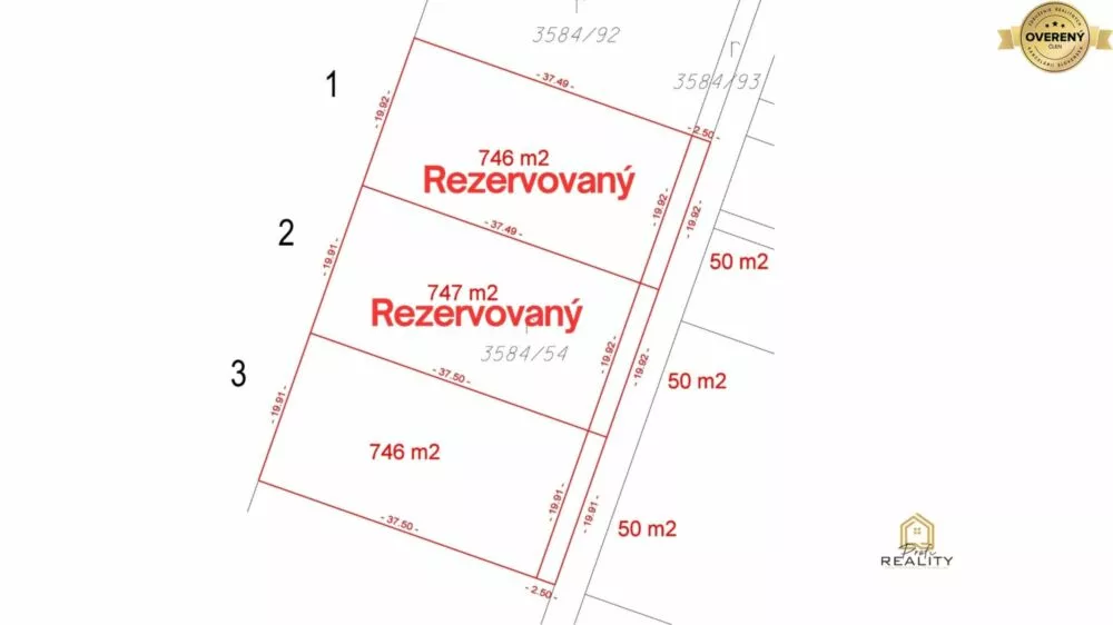 Pozemok pre rod. domy na predaj 828m2, Zlatobanská, Prešov, 184898_3