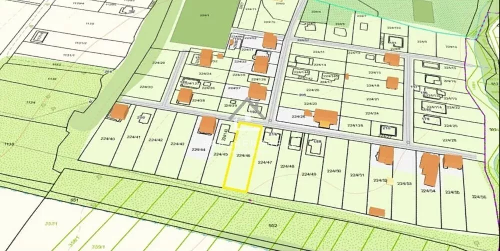 Pozemok pre rod. domy na predaj 1653m2, Nižná Kamenica, Nižná Kamenica, 82595_5