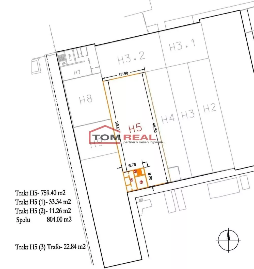 Skladové priestory na prenájom 857m2, Jazerná, Košice - Juh, 95315_7